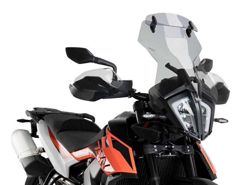 Puig Touring Screen With Extender Light Smoke 20137AN