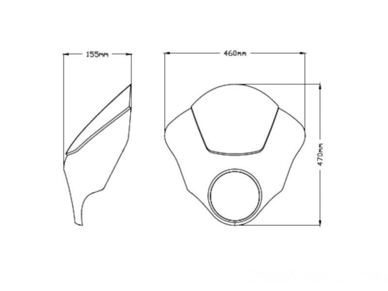 PUIG Dark Night Screen Light Smoke for Harley Davidson Softail Low Rider FXLR 18-20 21096H