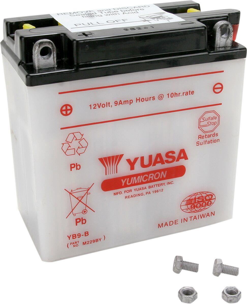 Yuasa Yumicron Battery For Aprilia RS 125 1965-2024 YB9-B(DC)