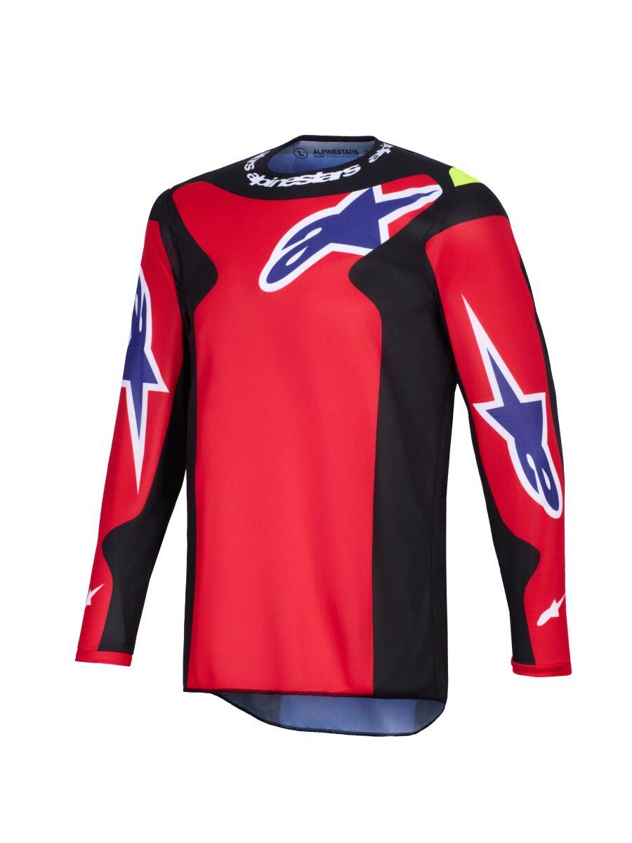 ALPINESTARS Fluid Grid Jersey RED/BLK/PURP 2025 Model