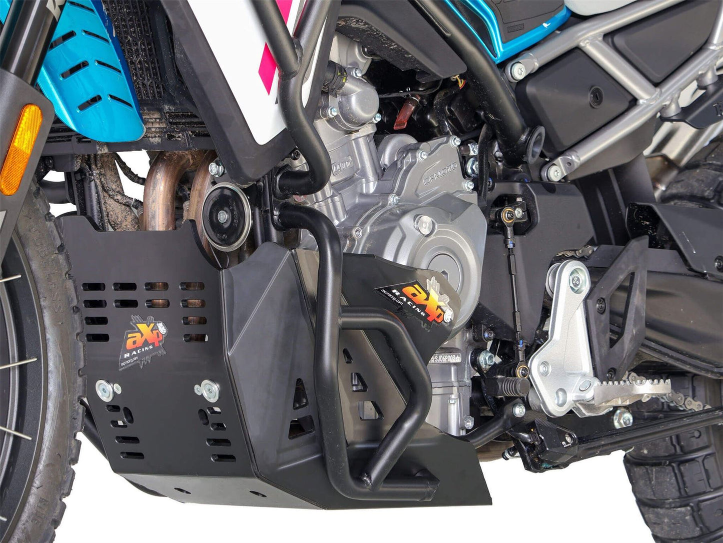 AXP Racing Adventure Skid Plate For CF Moto MT 450 ABS 2024-2025 HDPE AX1766