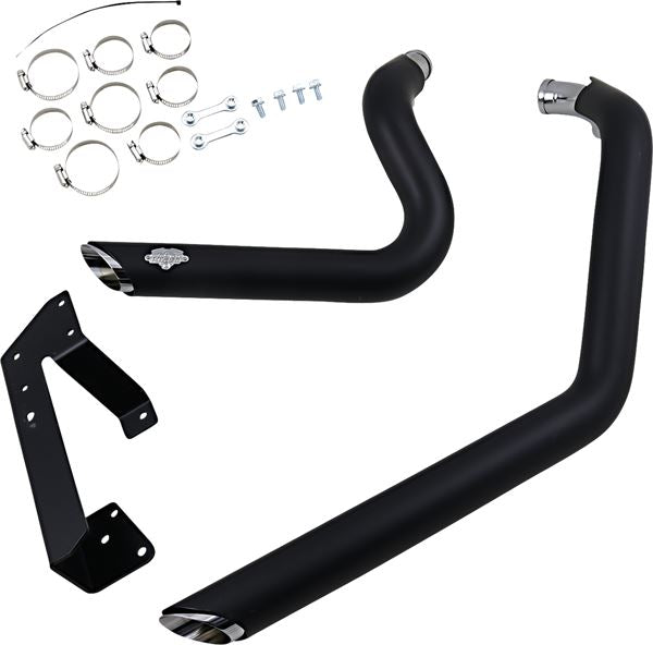 Vance & Hines Shortshots Staggered Exhaust System For HD XL 1200 V 04-13 47219