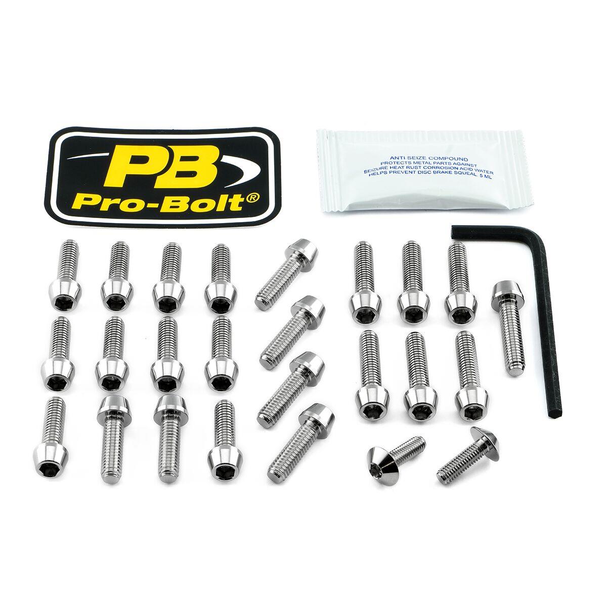 Pro Bolt Stainless Steel Engine Bolt Kit For BMW R 1250 GS 2019-2024 EBM820SS