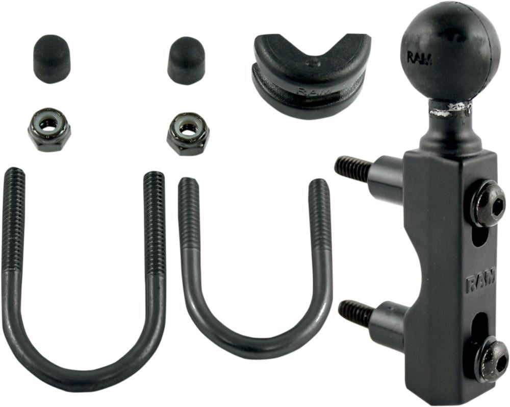 Ram Mounts Combination Base for Handlebar or Brake/Clutch Reservoir with 1 in. Ball - RAM-B-309-7