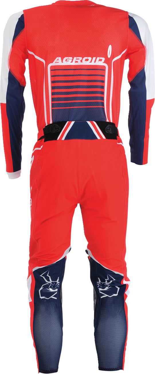 Moose Racing Jersey Agroid Red Blue White 24 Model