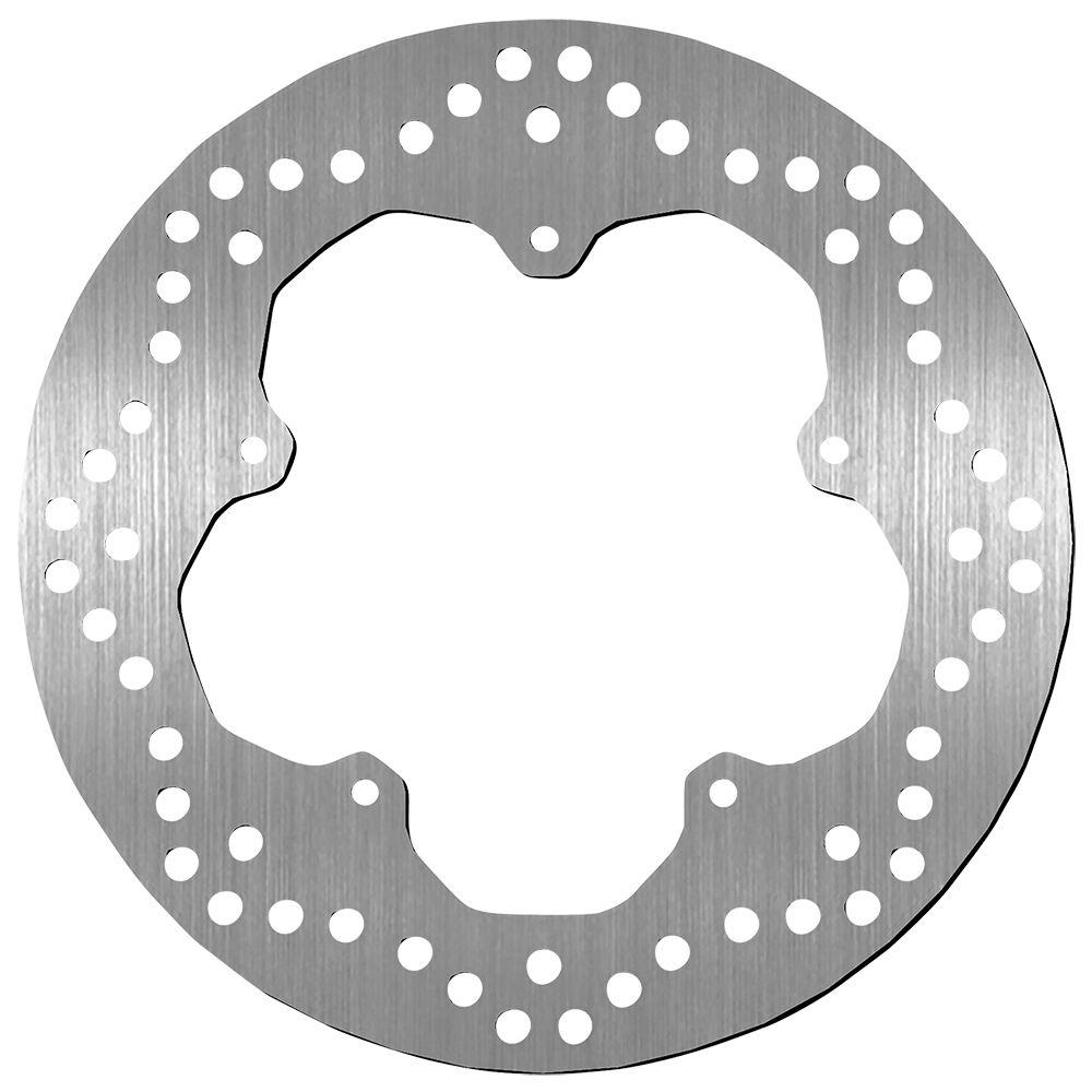 Sbs Brake Rotor Standard Round For Piaggio MP3 300 LT I.E. 2001-2018 Silver 5286