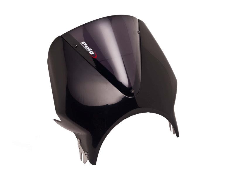 PUIG Black Fairing w/ Vision Screen Dark Smoke for Honda CB600 F Hornet 03-04 005NF