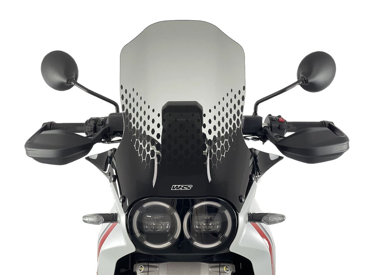 WRS Windscreen Capo Ducati Desertx Smoke Du023f