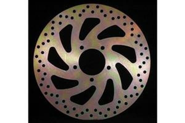 Ebc Round HPSR solid Brake Rotor For Suzuki VZ 800 2005-2015 Gold, Zinc MD3096RS