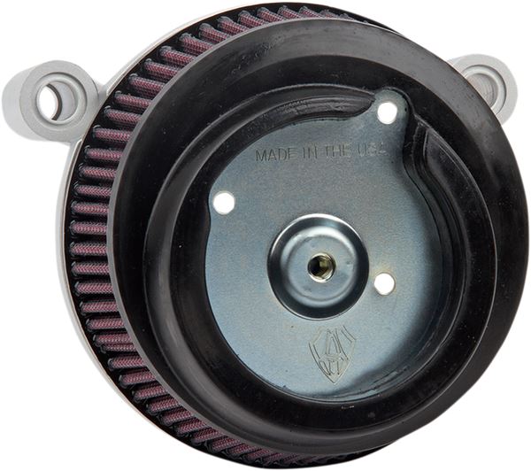 Arlen Ness Big Sucker Air Filter Kit Silver Aluminum For HD FXDF 1690 08-17 18-827