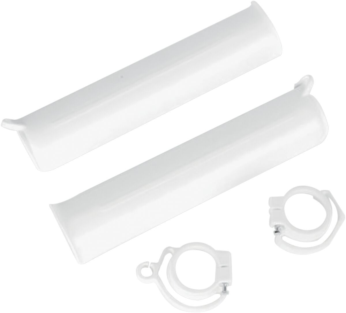 UFO FORK SLIDER PROTECTORS KTM 125-600 W/WP-FORKS (90-92) WHITE KT03011047