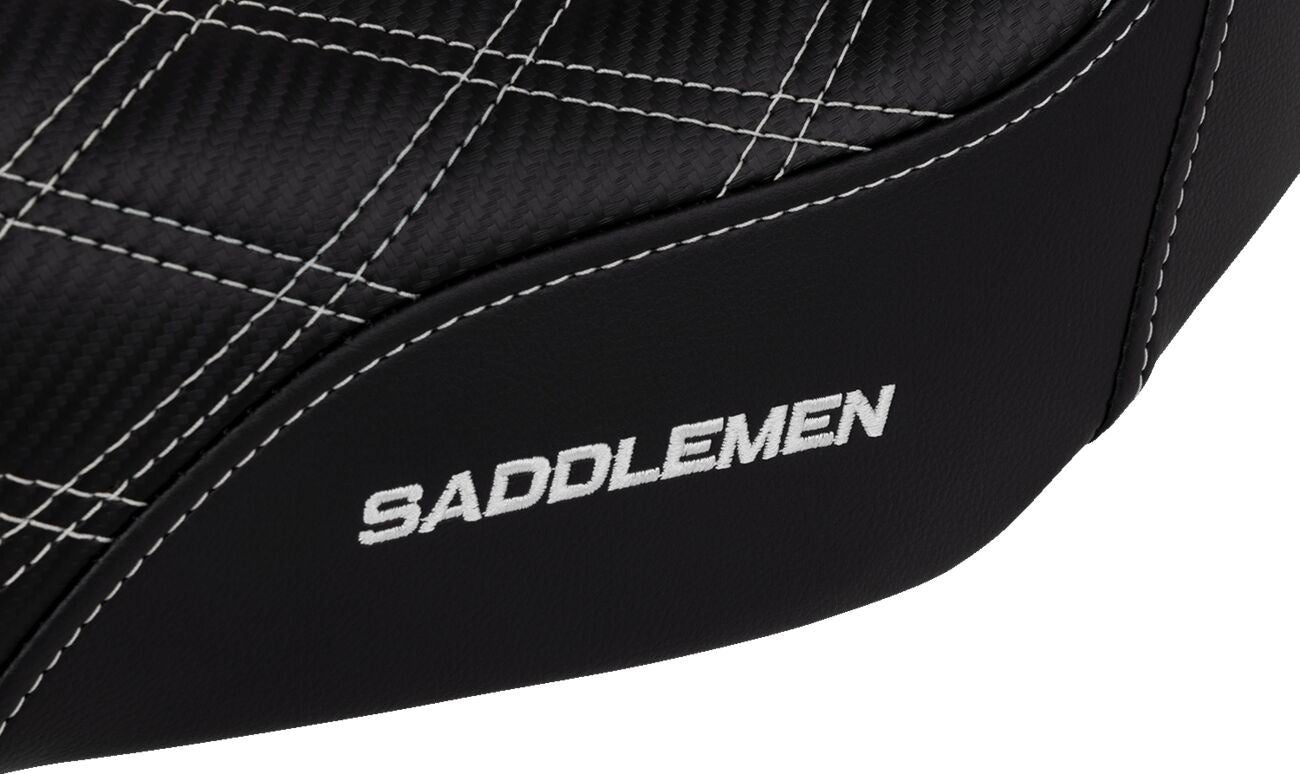 Saddlemen Pro Series SDC Performance Grip Seat For HD FXDF 1690 06-17 SC80604WHI