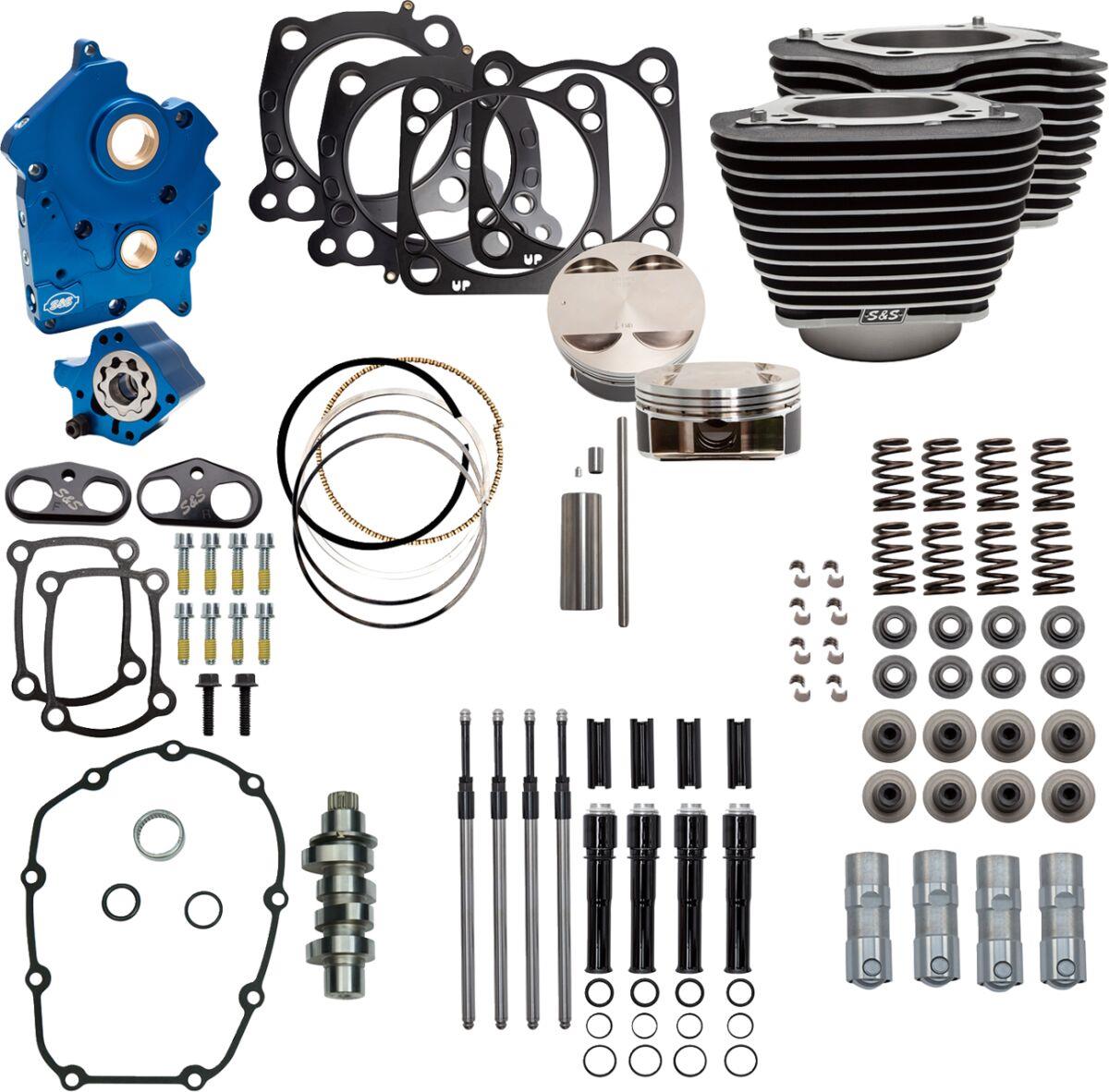 S&S Cycle 124" Power Package For Harley FLHTCUTG 1868 2017-2025 310-1054C