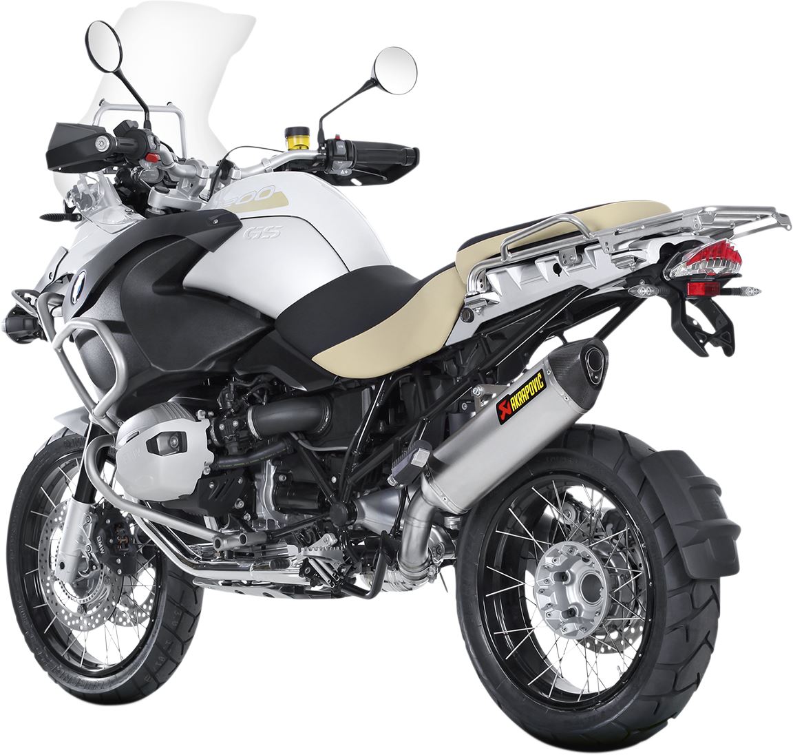 Akrapovic Slip-On Line Muffler TI/CF For BMW R 1200 GS 10-13 S-B12SO9-HRT