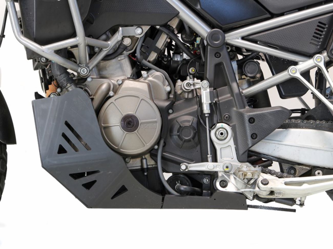 AXP RACING Adventure Skid Plate For Aprilia Tuareg 660 22-24 Black AX1690