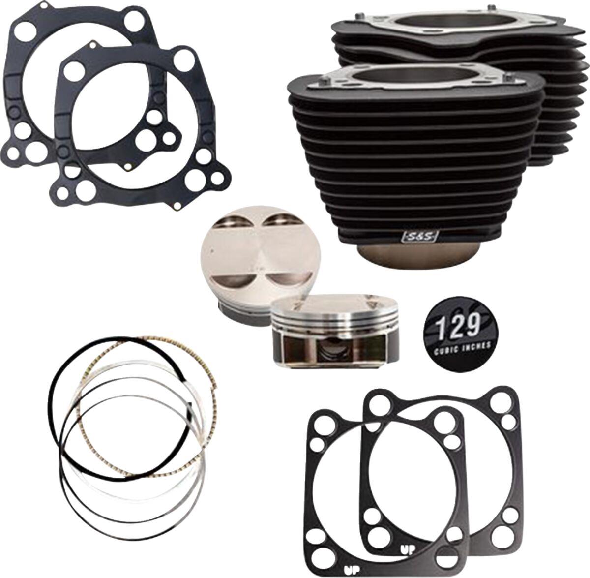 S&S Cycle Big Bore Cylinder Kit For Harley FLHTK 1868 2017-2023 910-0844A