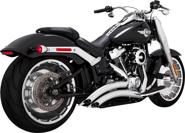 Vance & Hines Big Radius Exhaust System Chrome For HD FXBR 1923 18-24 26375