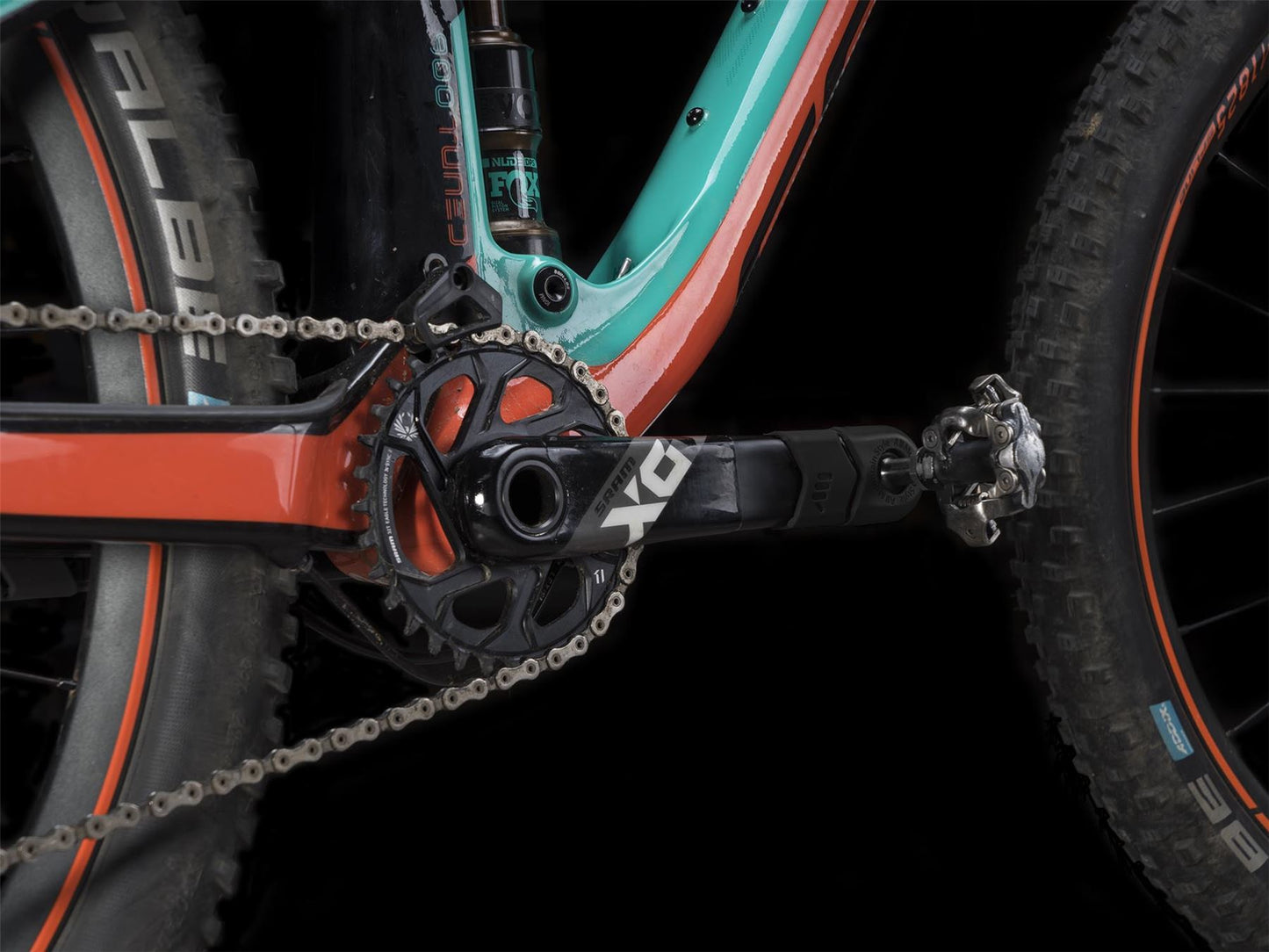 ALL MOUNTAIN STYLE Crank Guard BLACK AMSCD1BK