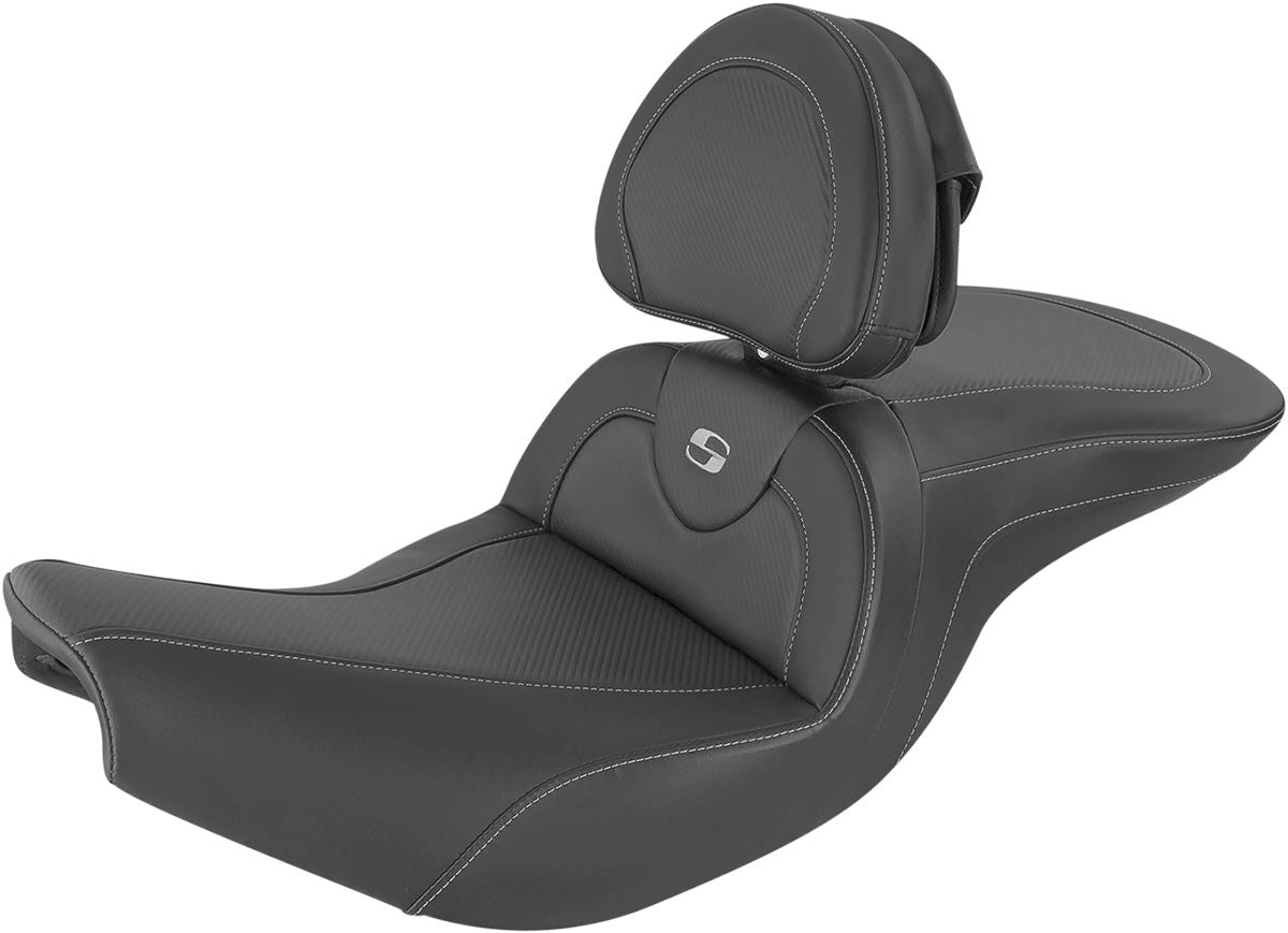 Saddlemen Carbon Fiber Road Sofa Seat (I14-07-185BRHCT)