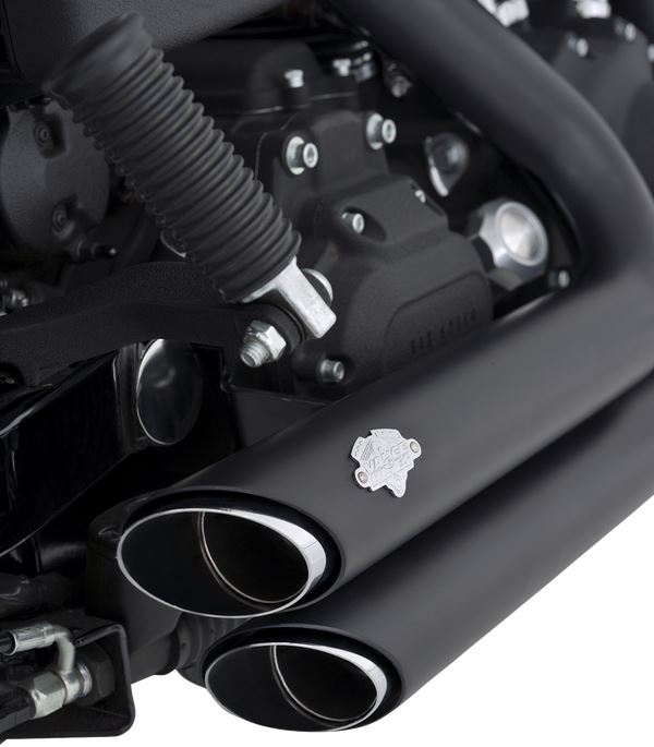 Vance & Hines Shortshots Staggered Exhaust System For HD FXDF 1690 06-17 47317