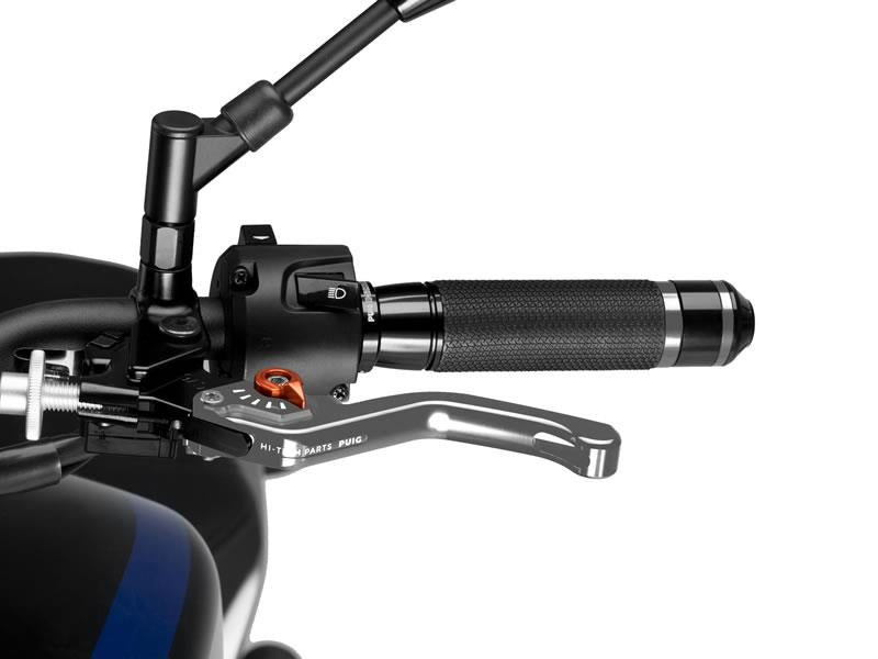 Puig Short V3 Clutch (Silver Lever With Blue Selector) Orange 0516L