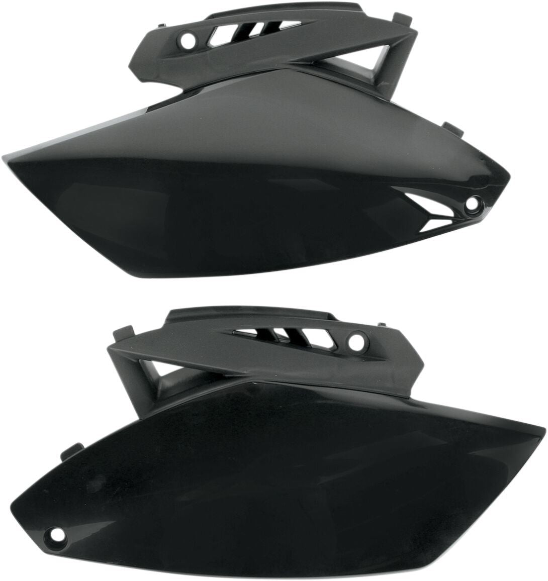 UFO SIDE PANELS YAMAHA YZ250F BLACK YA04812-001