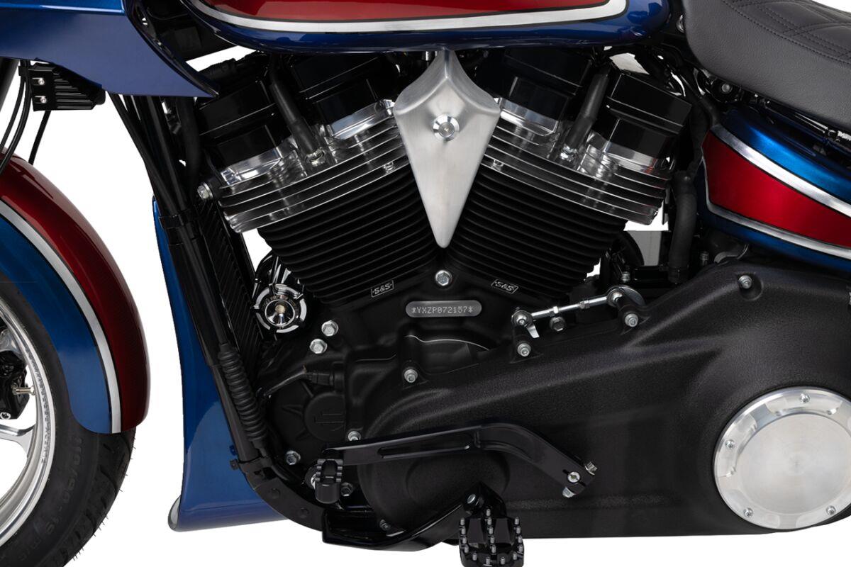 Trask Vented Transmission Top Cover For Harley FLFBS 1868 2017-2024 TM-2041BK
