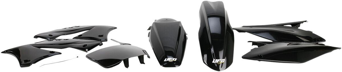 UFO COMPLETE BODY KIT KAWASAKI KXF250 BLACK KAKIT212E-001