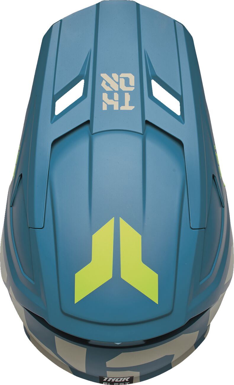 THOR Youth Fleet Forge Helmet BLUE 2025 Model