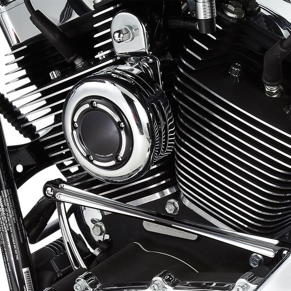 Arlen Ness Horn Cover Aluminum White For HD FLTRX 1923 ABS 91-25 03-590