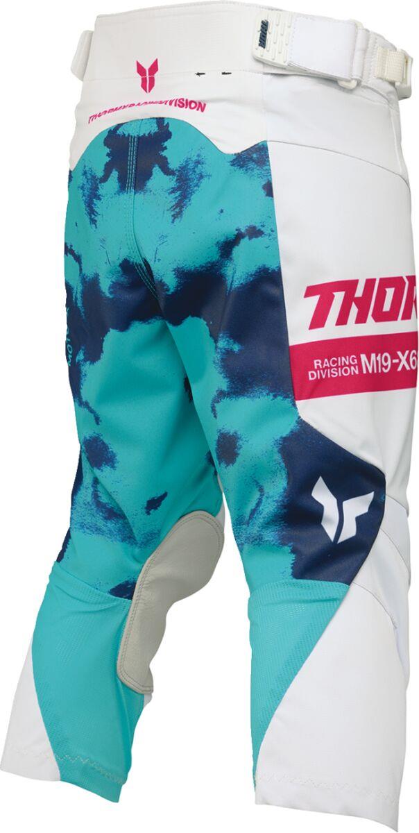 THOR Youth Launchmode Bleach Pants White/Blue