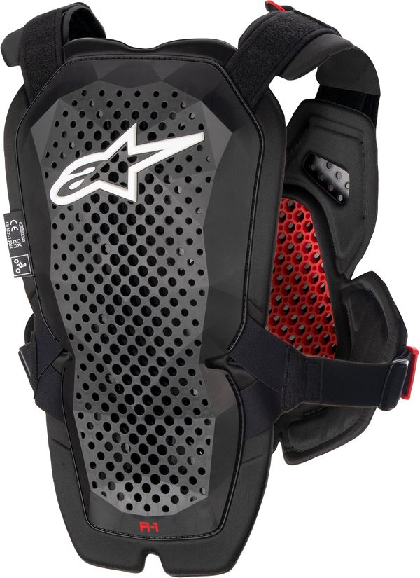 Alpinestars A-1 Pro Chest Guard Roost Black Red