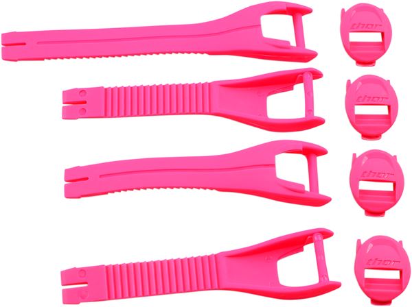 THOR Women's Blitz XP MX Motorcross Boots Straps Pink 2023 Model