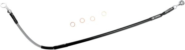 Moose Offroad Braided Brake Line For Honda CRF 250 X 2002-2018 H02-2-035/P-CL