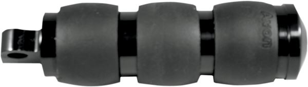 Avon Grips Male Mount Foot Pegs Black Anodized 6061 Aluminium Pair FP-AIR-96