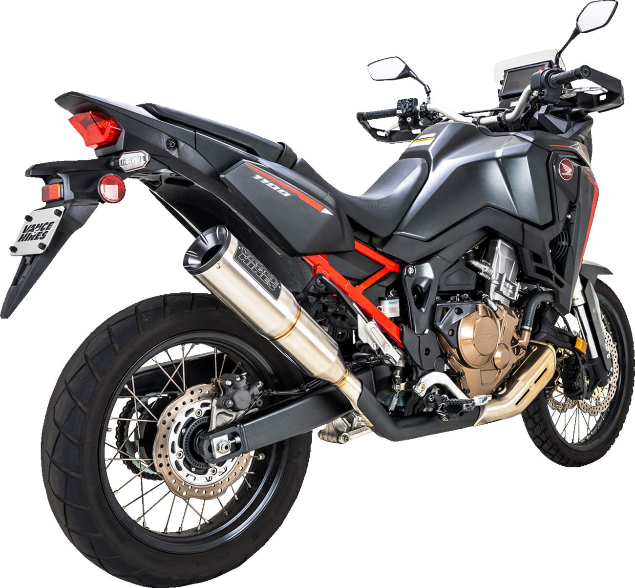 Vance & Hines Adventure Hi-Output 450 Slip-On Muffler Honda CRF 1100 L 20-25 14523