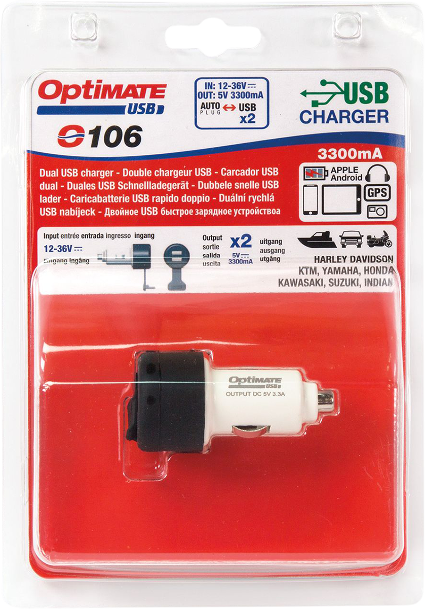 Optimate USB Fast Charger - O106