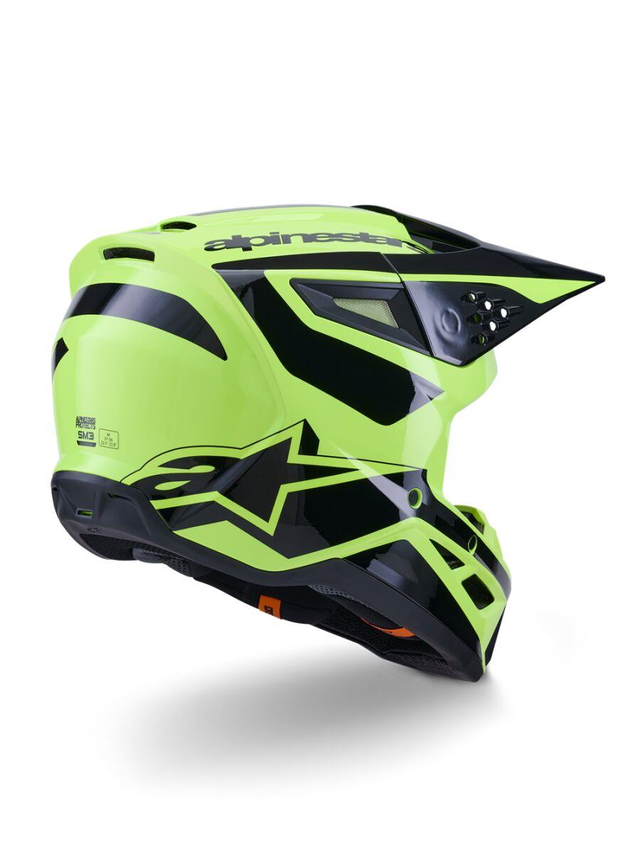 ALPINESTARS SM3 Heat Helmet YEL/BLACK 2025 Model