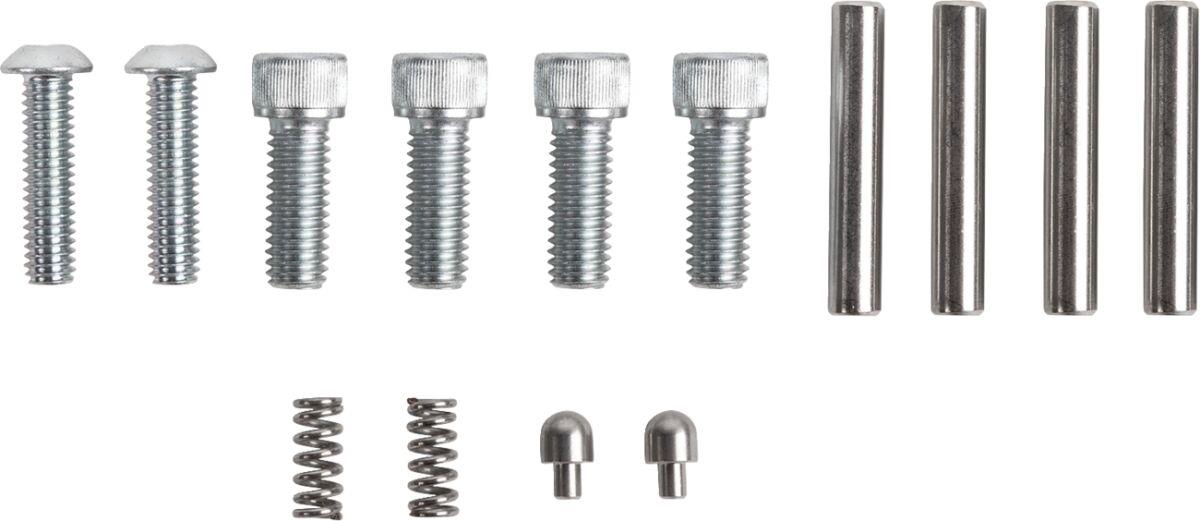 Arlen Ness Floorboard Hardware Kit Silver Passenger Replacement 410-063