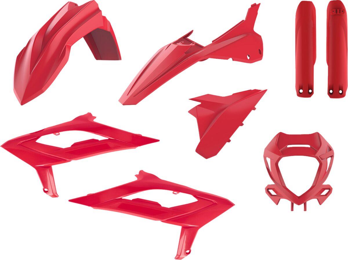 Polisport Body Kit For Sherco For Beta RR 125 T CBS 2023-2025 Red Plastic 91374