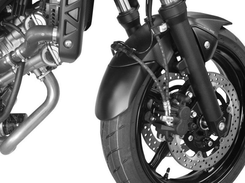 PUIG Front Fender Extender Black for Suzuki SV 650 16-25 9285N