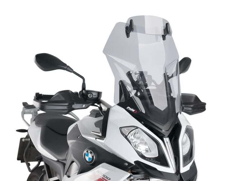 PUIG Touring Screen w/ Extender Light Smoke for BMW S1000 XR 15-19 7620H