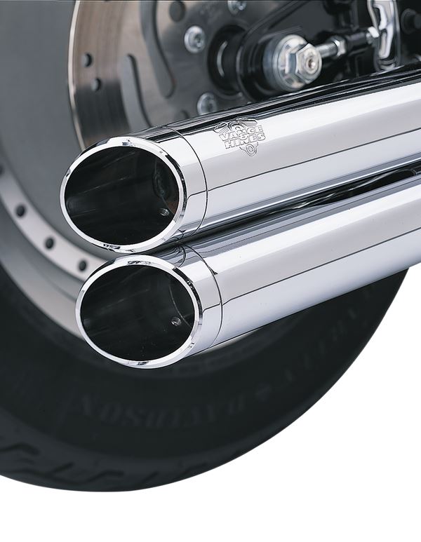 Vance & Hines End Caps For Big Shots Exhaust Systems Chrome For HD FXSTC 1584 86-10 16917