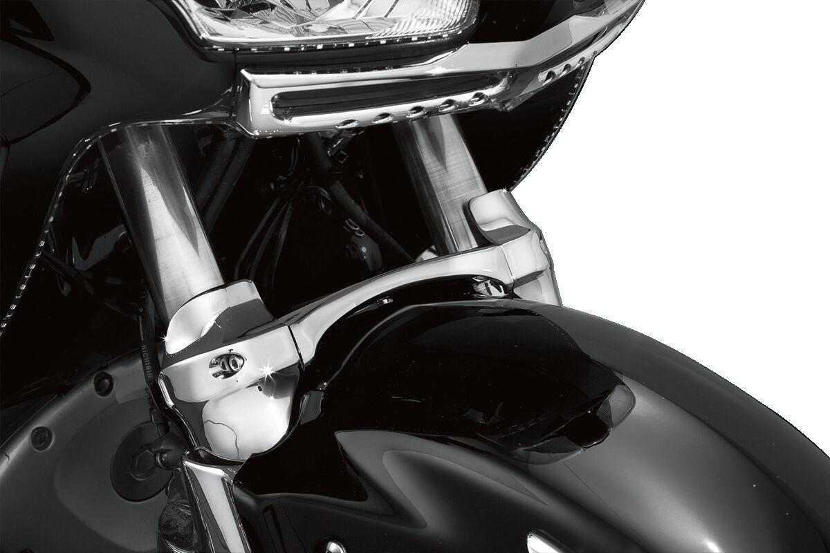 Kuryakyn Fork Brace Generation 2 For Honda GL 1800 2001-2017 Chrome KUR7339