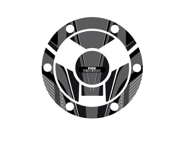 Puig Radikal Fuel Cap Protector Red 4257R