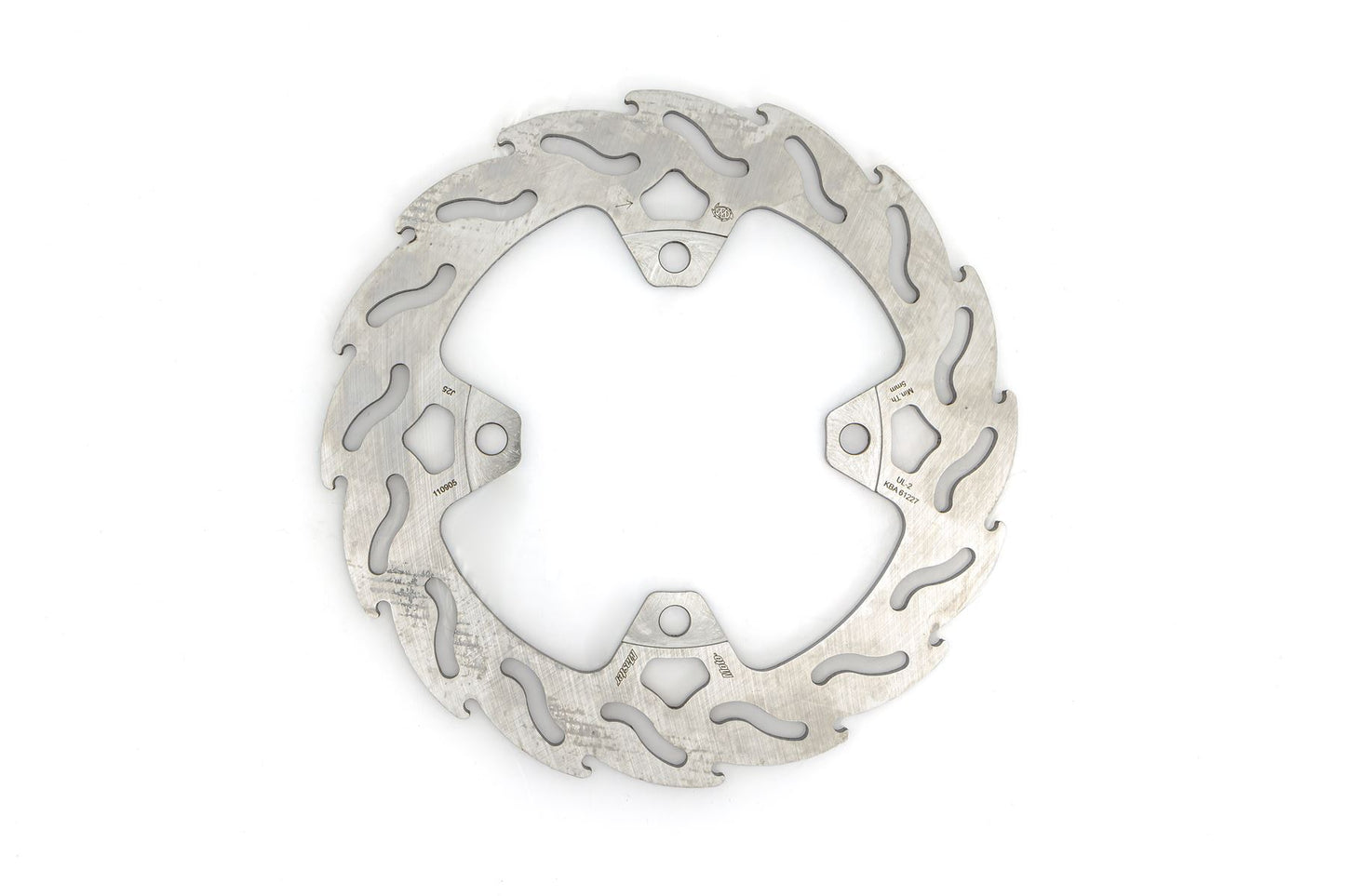 Moto-Master Flame Series Fixed Rotor For Honda ADV 350 2021-2024 Silver 110905