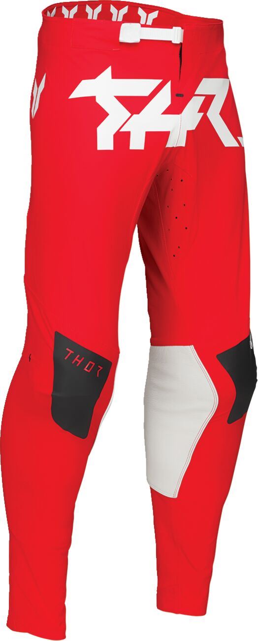 THOR SPORTMODE Riot MX Pants BLACK/RED 2025 Model