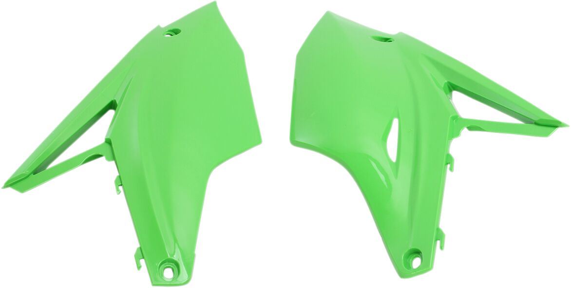 UFO SIDE PANELS KAWASAKI KXF250/450 KX-GREEN KA04737-026