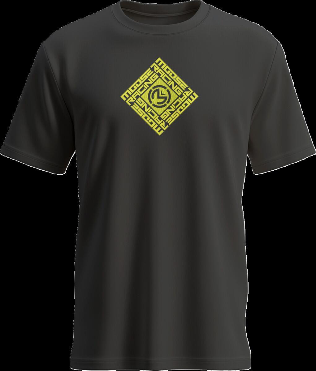 Moose Racing T-Shirt Spin Sync Black