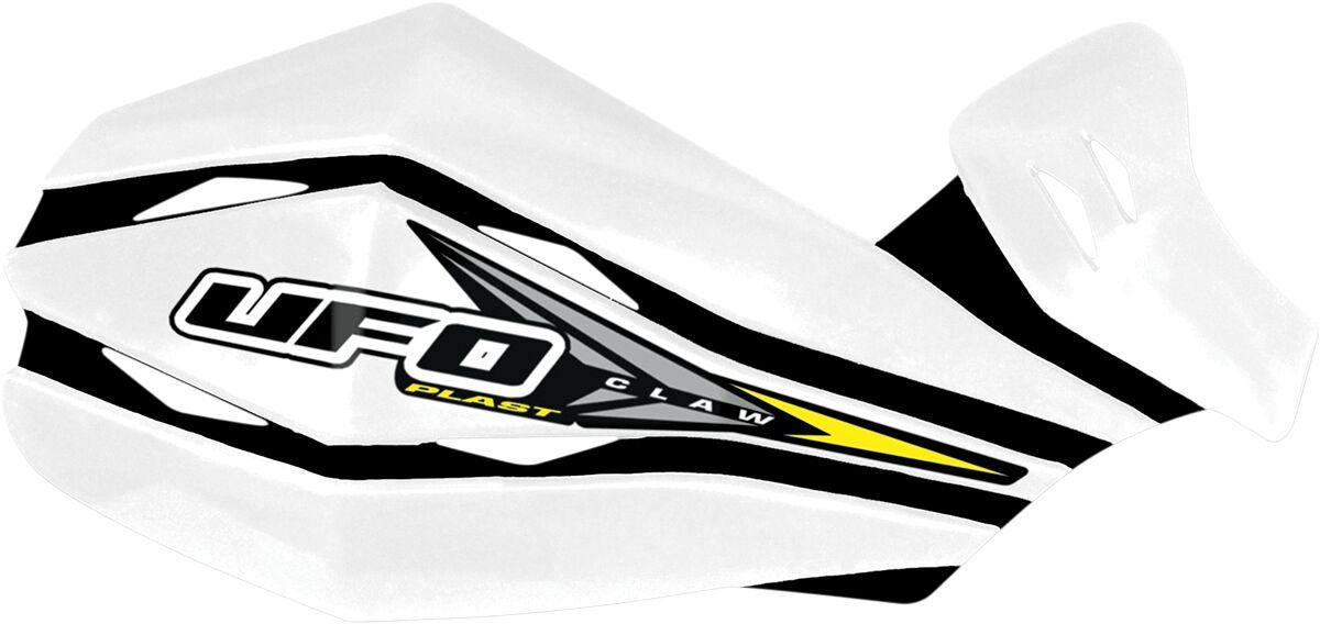 UFO UNIVERSAL CLAW HANDGUARDS WHITE PM01640-041